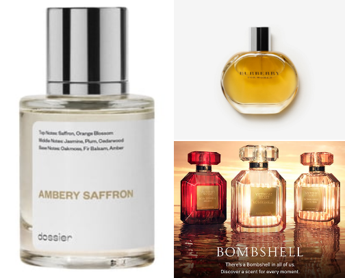 Perfume *The Power of a Scent* cover photo collage