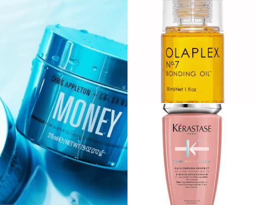 hair care cover photo collage
