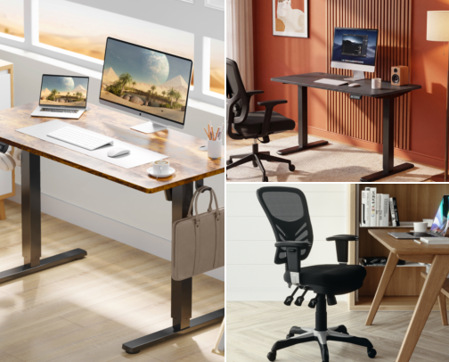 Work-from-home desk setup that actually works cover photo collage