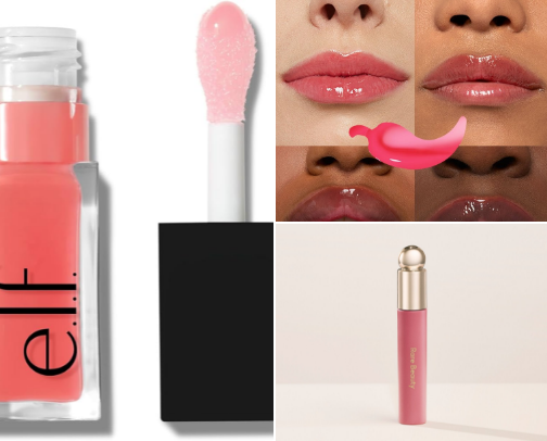 Affordable lip products cover photo collage