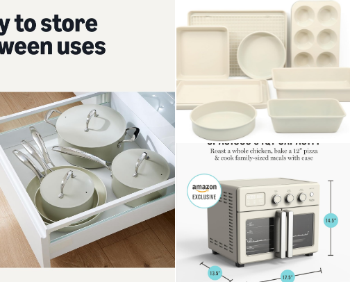 Martha, Martha… her kitchen items cover photo collage