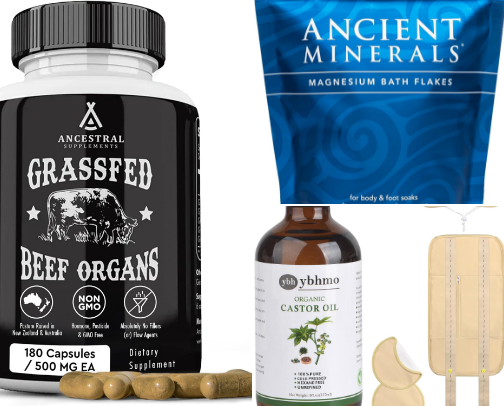 secrets to support your health!! cover photo collage