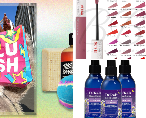 My favorite beauty recs cover photo collage