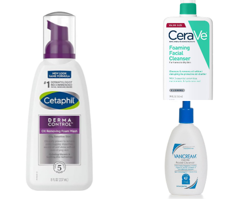 Products for oily skin to try out before seeing a Dermatologist! cover photo collage