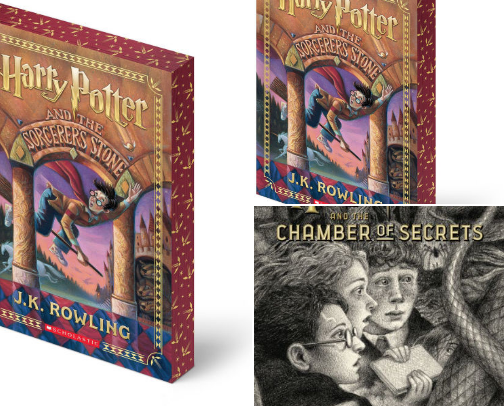 THE HARRY POTTER COLLECTION cover photo collage