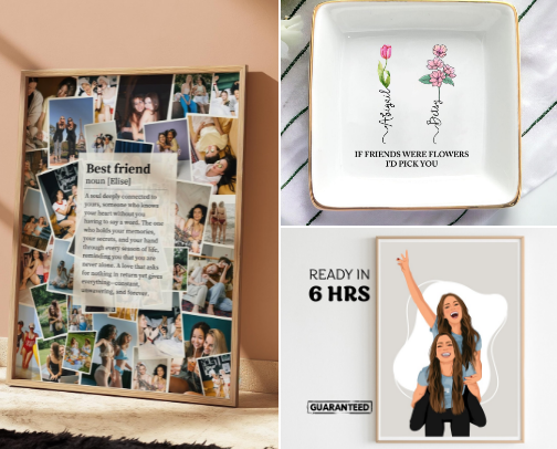 Gifts & Goodies for Your Bestie cover photo collage