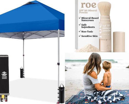 Beach Day with Toddlers 🏖️ cover photo collage