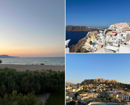 A Mamma Mia Summer cover photo collage