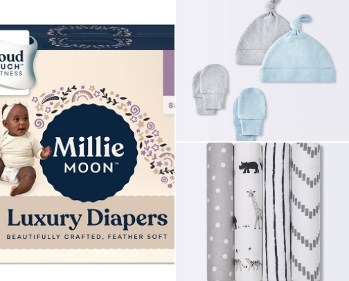 go to baby shower gifts! cover photo collage