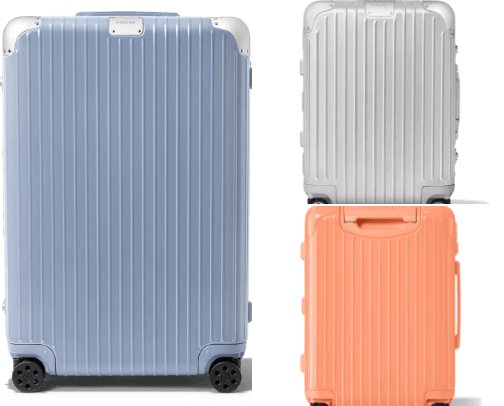 Traveling luggage cover photo collage