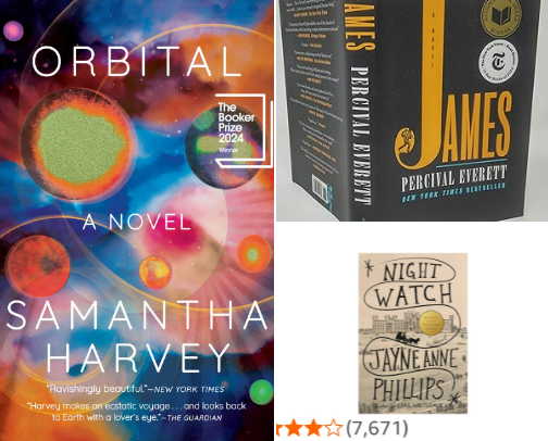 The Winners' Circle: Must-Read Award-Winning Books (2024-2025) cover photo collage