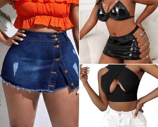 SHEIN CURVE cover photo collage