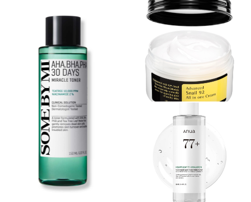 My Favorite Skincare Products for Oily & Acne-Prone Skin cover photo collage