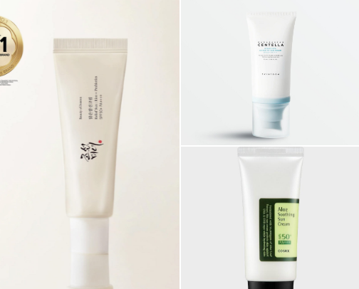 Best Sunscreens for Dry Skin That Keep Your Skin Hydrated ☀️💛 cover photo collage