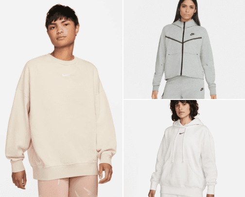 nike womens hoodies & sweatshirts cover photo collage