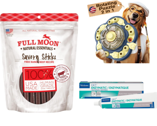 dog mom essentials 🧸🩷 cover photo collage