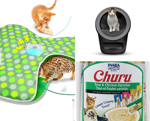 Cat Mom Must Haves cover photo collage