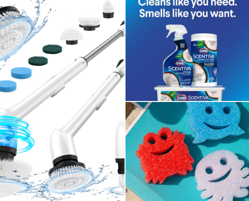 Cleaning Products cover photo collage