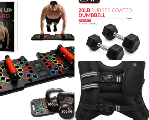 Man Fitness cover photo collage