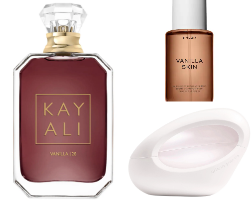Vanilla scents from Sephora 🤍 cover photo collage