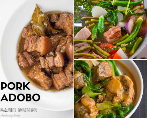 Filipino Dishes you must try! cover photo collage