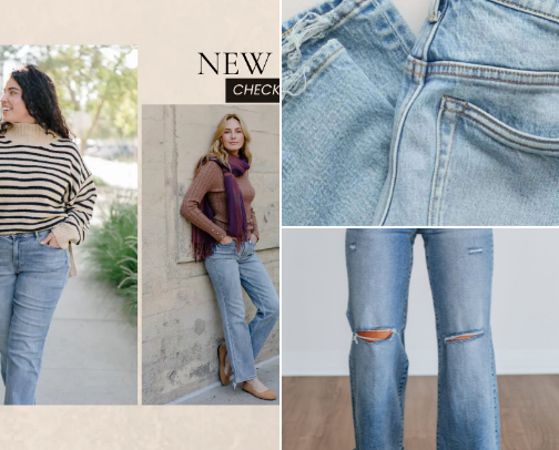 Splurge Worthy Jeans for my hard-to-fit ladies cover photo collage