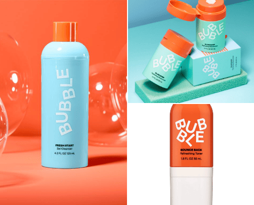 skincare / makeup cover photo collage