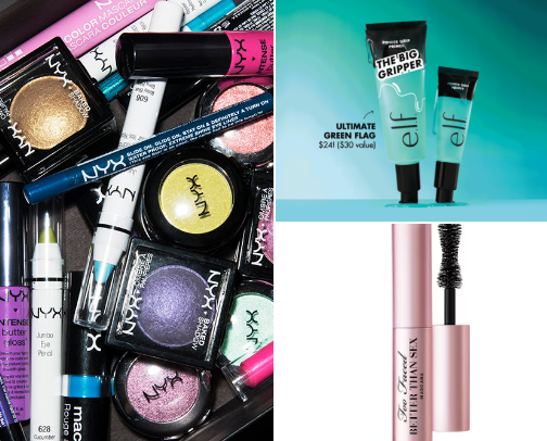 My favorite beauty products cover photo collage