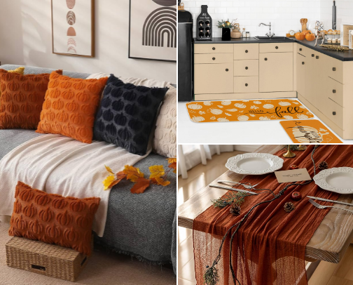 Pumpkin Glow & Ghostly Charm cover photo collage