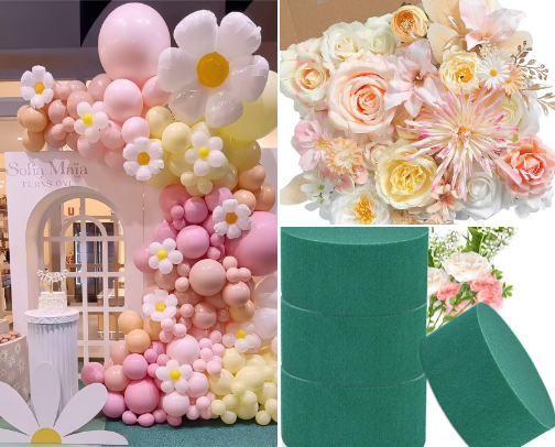 Groovy One Birthday Party cover photo collage