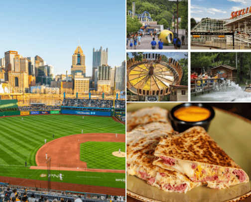 Favorite Pittsburgh Activities cover photo collage