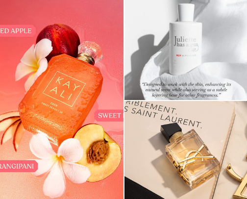 My favorite fragrance Collection cover photo collage
