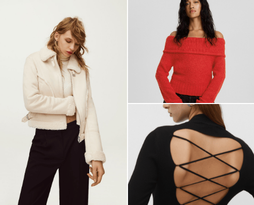 Fall/Winter 2023 fashion items cover photo collage