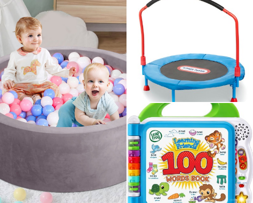 Top Toddler Toys cover photo collage