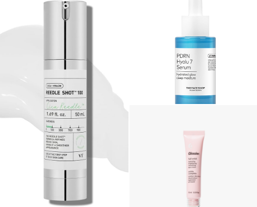 Everyday makeup + skincare cover photo collage