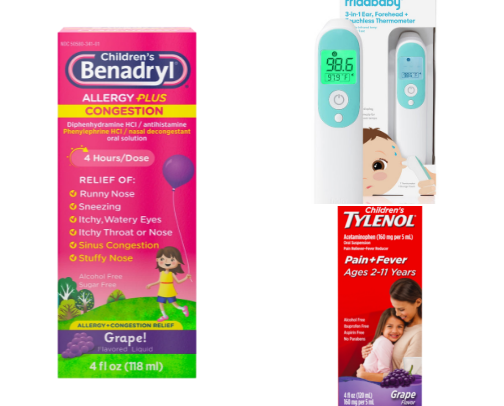 A pharmacist moms med kit for kids cover photo collage