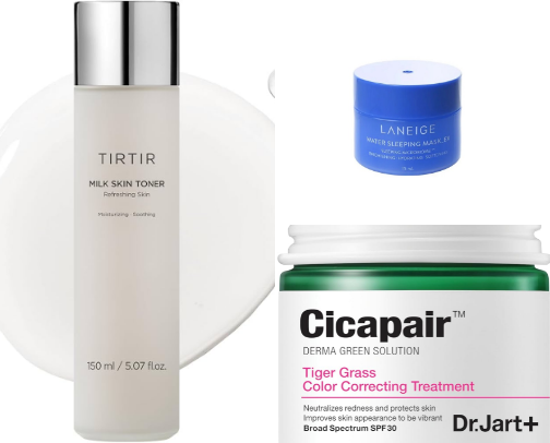 Your face will thank you- everything from skincare to makeup cover photo collage