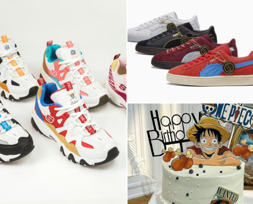 One Piece athletic look cover photo collage