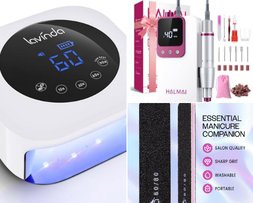 Nail Products cover photo collage