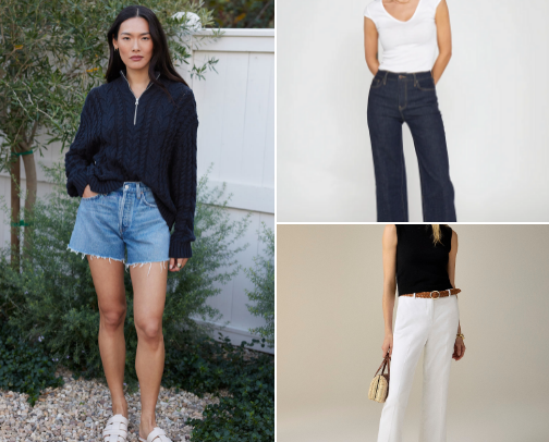 Must-Try Bottoms for Shopaholics 5’0 and Under cover photo collage