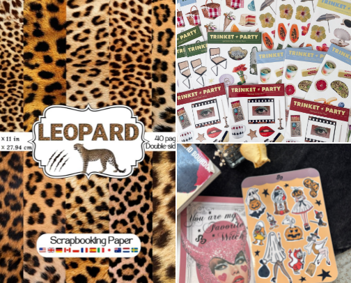 Junk Journaling cover photo collage