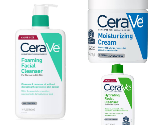 Skincare Essentials cover photo collage