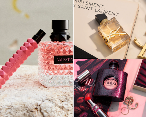 Top 15 fragrances for women cover photo collage