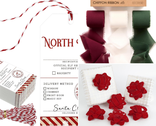 Amazon Holiday Wrapping Essentials cover photo collage