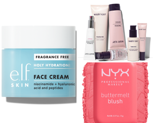 My favorite beauty recs cover photo collage