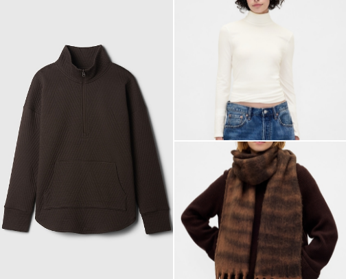 Cozy Clothing Items for Fall cover photo collage
