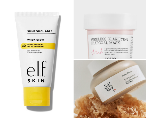My favorite beauty recs cover photo collage
