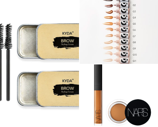 Mdison beers vogue makeup routine cover photo collage