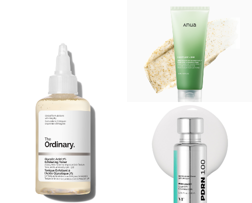 Skin care favs cover photo collage