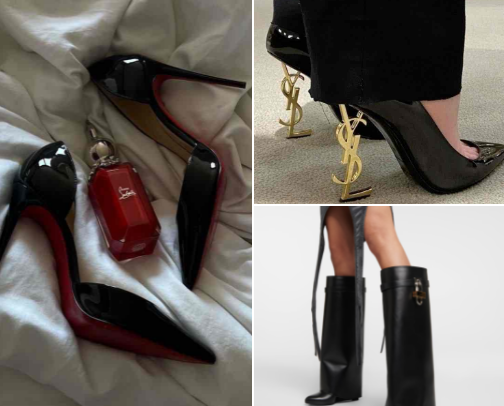 Shoes/heels cover photo collage